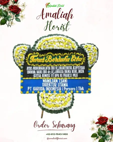 Papan Bunga Duka Kebonalas